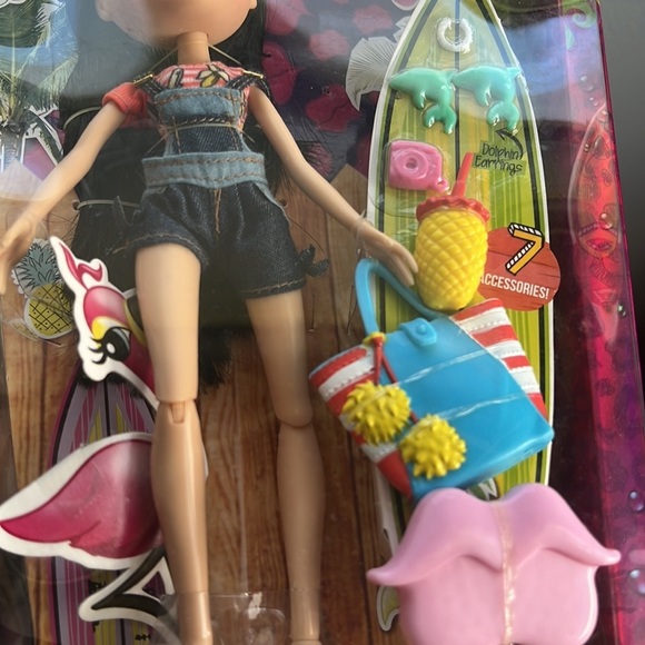 Bratz backyard beach bash doll jade new in box 7 accessories doll action figure - Picture 12 of 12